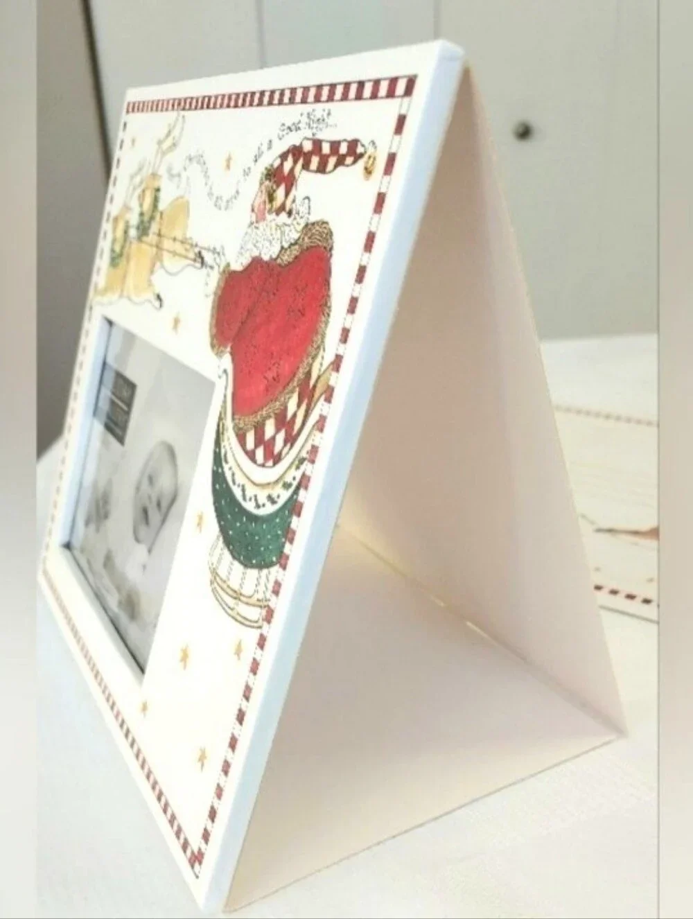 Christmas Photo Frame Greeting Card - NWOT